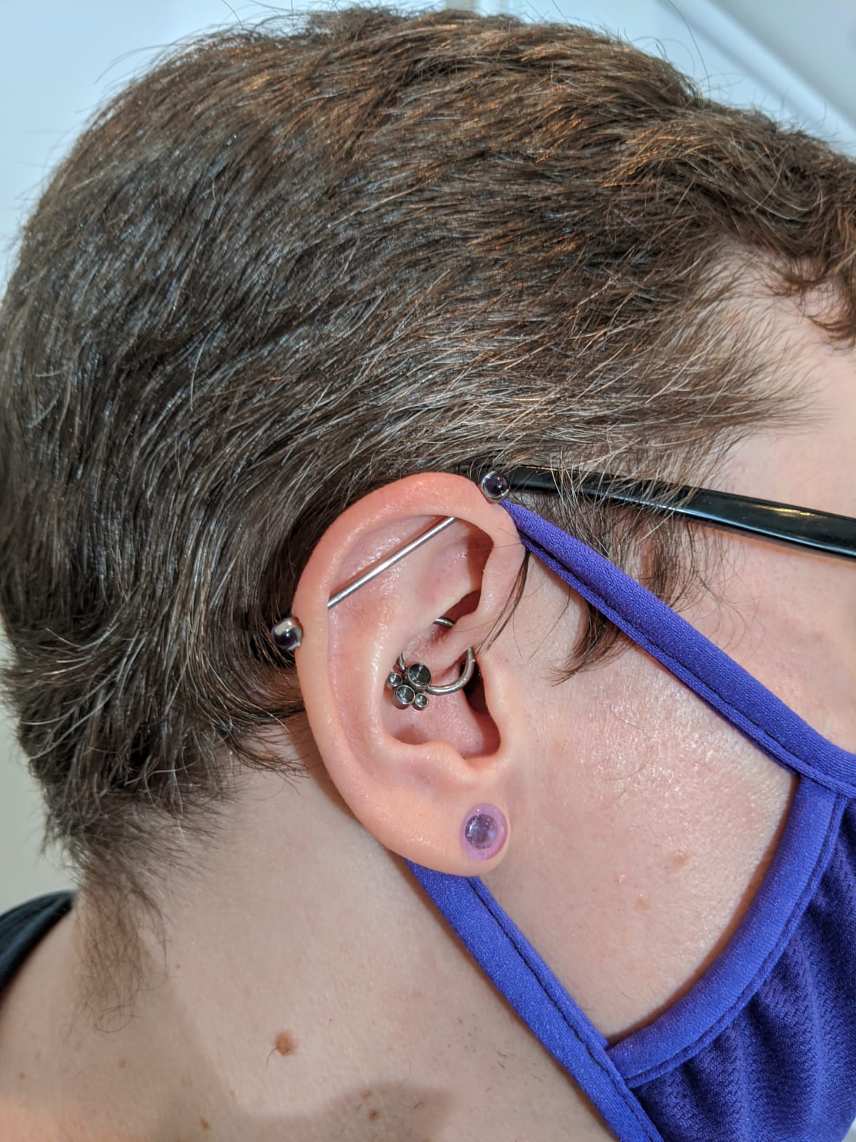 Industrial Piercing 18y+ in Mississauga + Excluding Jewelry