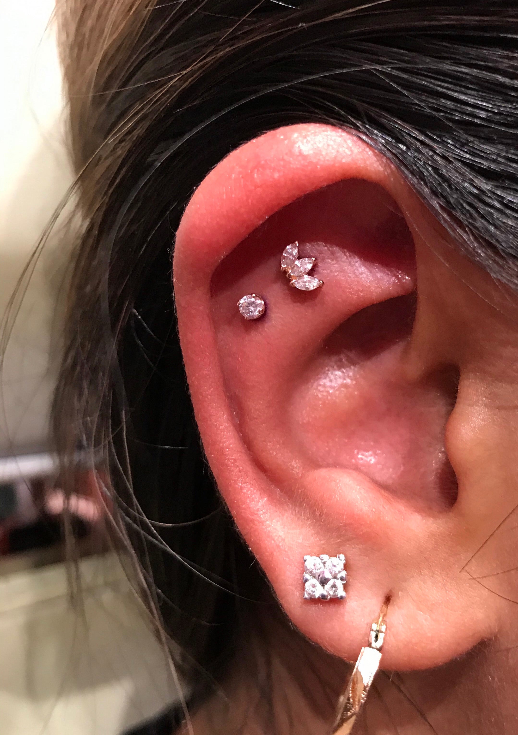 2 Flat Piercings 14y+ in Mississauga + Excluding Jewelry