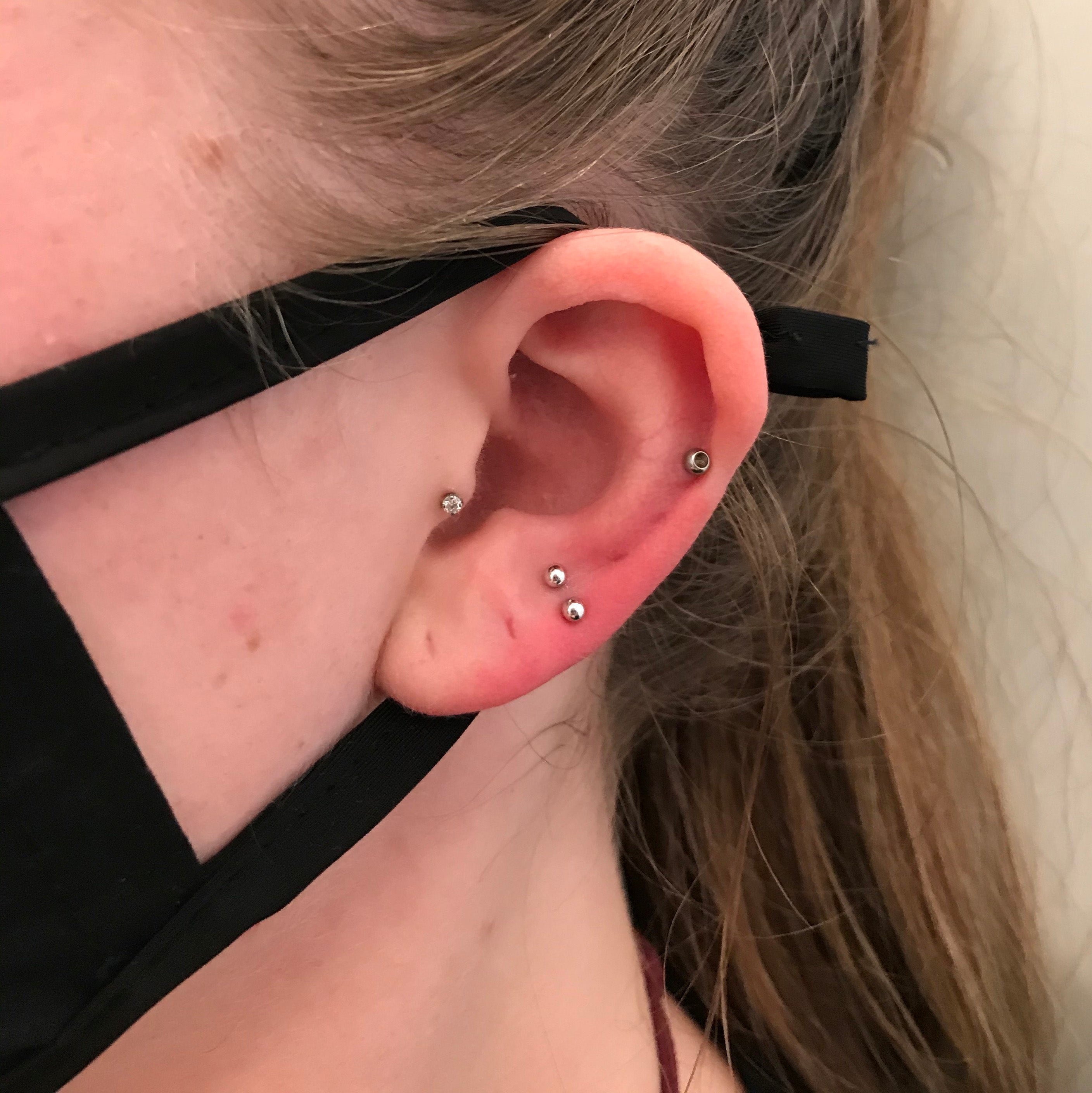 2 Ear Lobe Piercings 14y+ in Mississauga + Excluding Jewelry