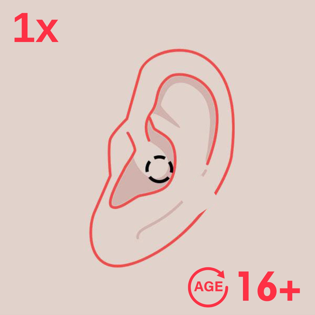 1 Conch Piercing 16y+in Mississauga + Excluding Jewelry