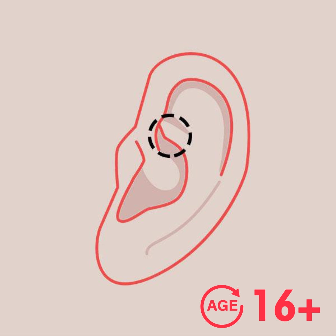 Rook Piercing 16y+ in Mississauga + Excluding Jewelry