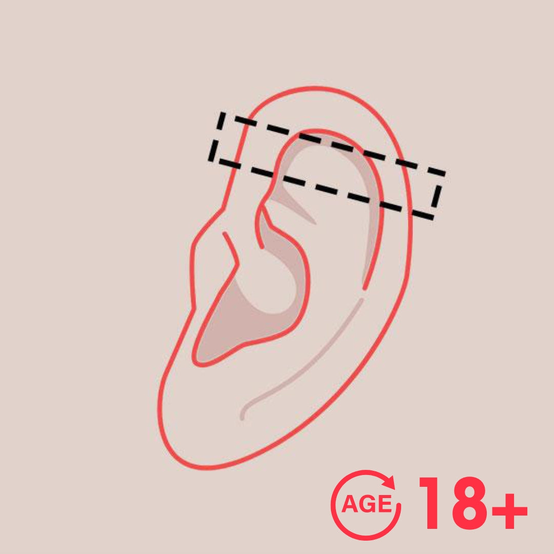 Industrial Piercing 18y+ in Mississauga + Excluding Jewelry