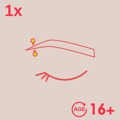 1 Eyebrow Piercing 16y+ in Mississauga + Excluding Jewelry