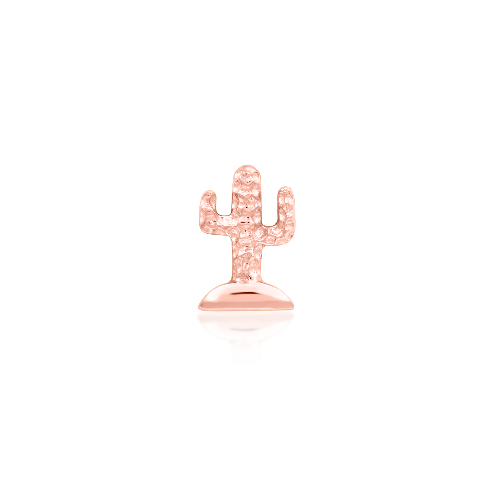 Cactus in 14k Gold by Junipurr