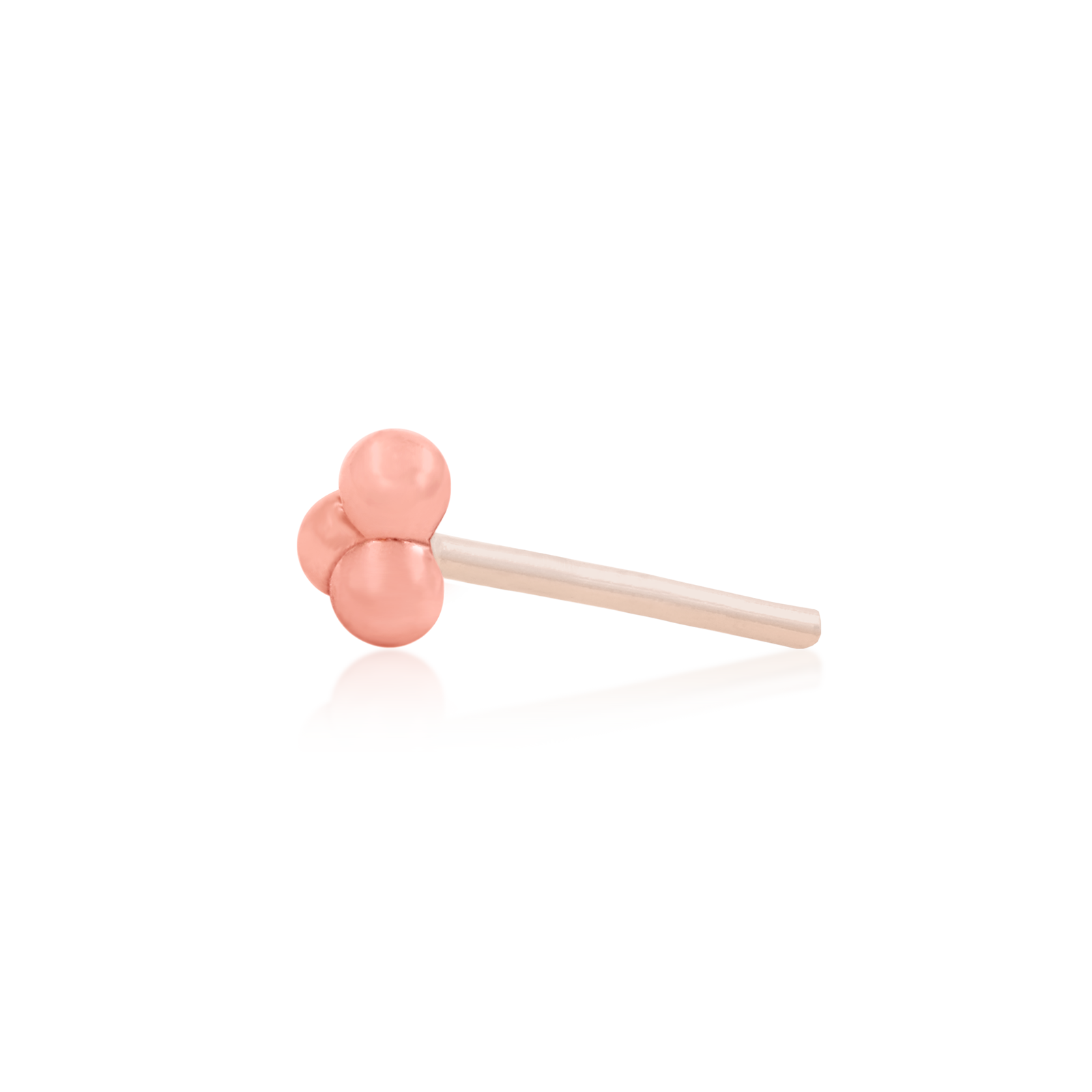 Tri-Bead in 14k Gold by Junipurr