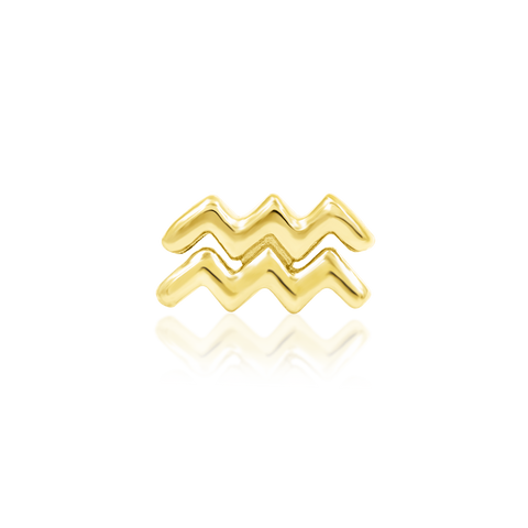 Aquarius in 14k gold by Junipurr