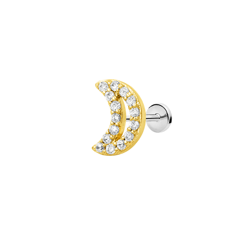 Lunar End in 14k Gold by Junipurr