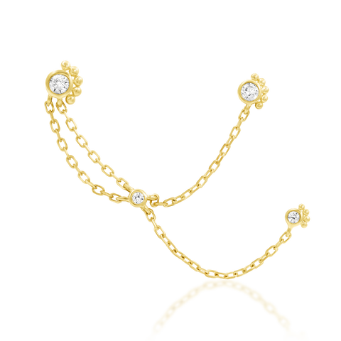 Victoria in 14k Gold by Junipurr