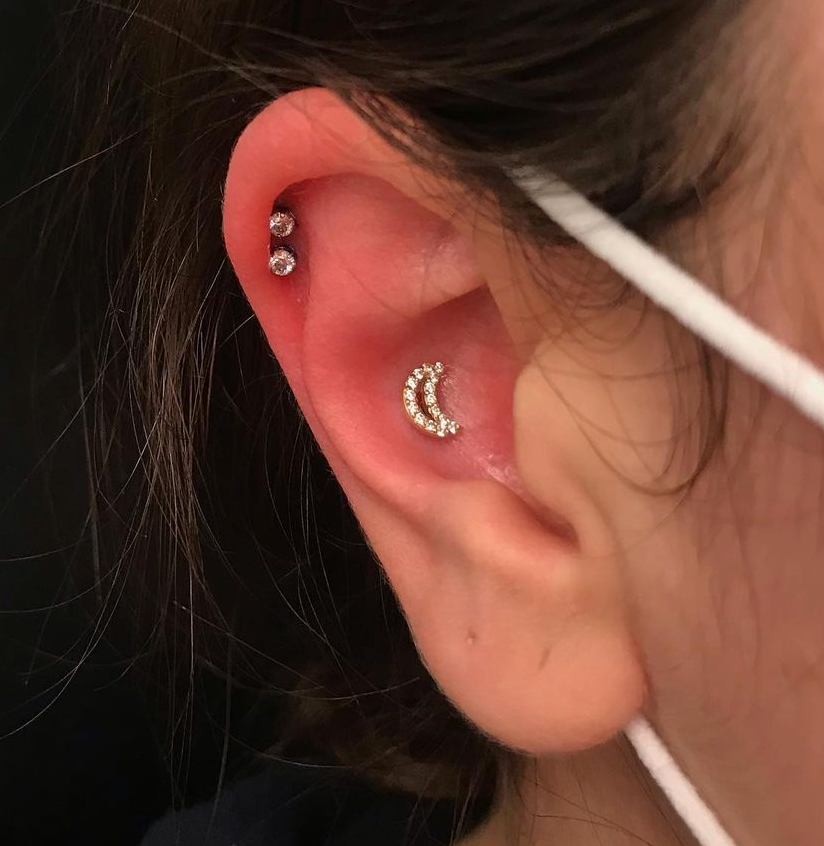 Lunar End in 14k Gold by Junipurr